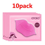 8/10 Pack Crystal Collagen Lip Mask Hydrating Moisturizing Essence Gel Patch Lip Masks Lip Care Enhancer Pads Patches