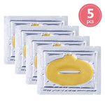 10/5Pack Beauty Lip Plumper Crystal Collagen Lip Mask Patches Moisture Essence Hydrating Cosmetics Nourishing Lips Skin Care