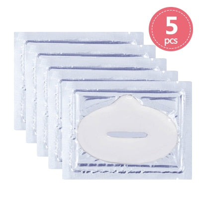 10/5Pack Beauty Lip Plumper Crystal Collagen Lip Mask Patches Moisture Essence Hydrating Cosmetics Nourishing Lips Skin Care