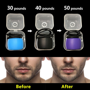 Face Masseter Men Facial Jaw Exerciser Chew Ball  Bite Breaker