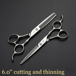 Japan Original 5.5 6.0 Professional Hairdressing Scissors Professional Barber Scissors Set Hair Cutting Shears Scissor Haircut