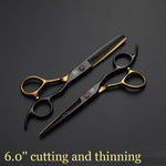 Japan Original 5.5 6.0 Professional Hairdressing Scissors Professional Barber Scissors Set Hair Cutting Shears Scissor Haircut