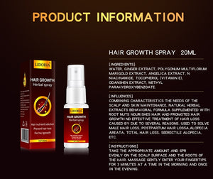 Hair Growth Spray Fast Growth Liquid Treatment Scalp Hair