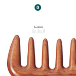 Hair Wooden Comb  Anti-Static Wide Tooth Detangling