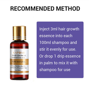 Hair Growth Serum 100% Hair Loss Liquid Health Care Beauty