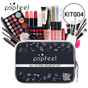 Makeup Set Cosmetic Bag Lipstick Eyeshadow Eyebrow