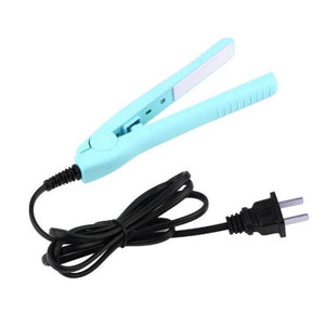 Portable Hair Perming Hair Styling Mini Electric Splint  Appliance Hair Crimper  Flat Iron Ceramic Hair Curler & Straightener