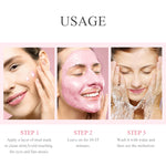 Sakura Mud Facial Mask Shrink Pores Cleansing Whitening  Skin Care