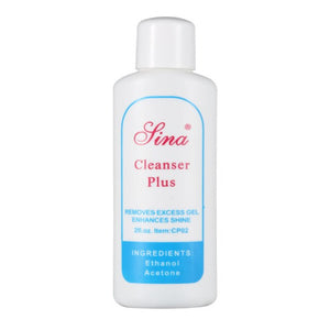 60ml Liquid Removes Excess Gel Enhances Shine Cleanser Cleansing Gel Remover Solvent Cleaner UV Nail Art Clean Degreaser TSLM2