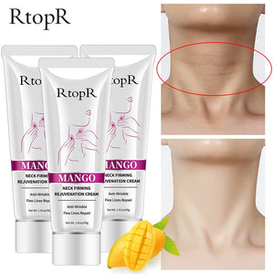 3PCS Neck Firming Rejuvenation Cream Skin Moisturizing Whitening Neck Anti-wrinkle Firming Mild Peeling Beauty Neck Care