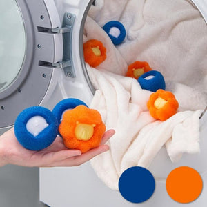 50 PCS Magic Laundry Reusable Ball For Household Cleaning Washing Ball Machine Clothes Softener Starfish Shape Solid Cleaning