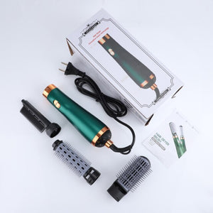 3 in 1 Ionic Hair Dryer Brushes Electric Blow Rotating Hot Air Comb For Curler Straightener