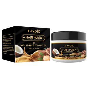 50ml LAVDIK Nutritional Conditioner Protein Hair Mask Coconut Oil Repair Dry And Damaged Moisturizing Hair Root Nourishing Oil