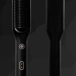 2021 New Professional Brush Hair Straightener Ceramic Electric Straightening Beard Brush Fast Heating Curler Straightener Comb