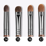 Natural  Hair Makeup Brushes Set Professional Kit