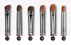 Natural  Hair Makeup Brushes Set Professional Kit