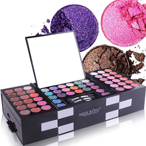 MISS ROSE Makeupt Eyeshadow Palette Kit Professional Cosmetic Set