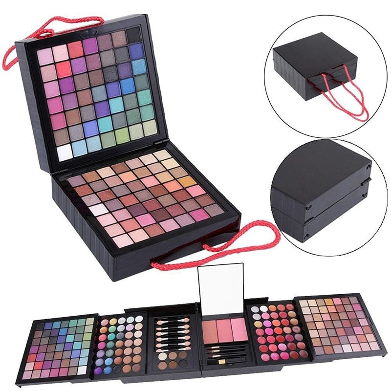 Makeups  Kit Matte Glitter Eyeshadow Pallete Blush Eyebrow