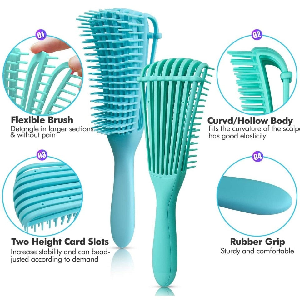 Hair Brush Comb  Detangle for Salon Hairdressing Styling