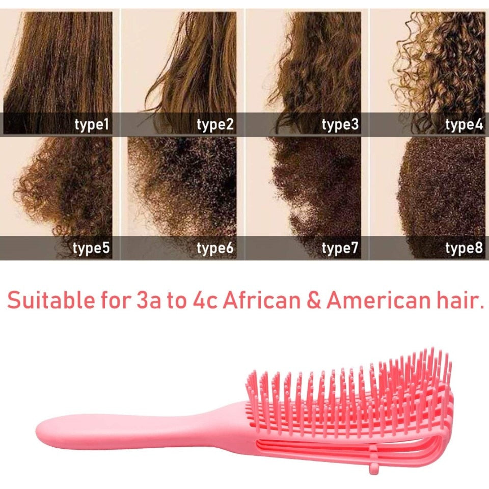 Hair Brush Comb  Detangle for Salon Hairdressing Styling