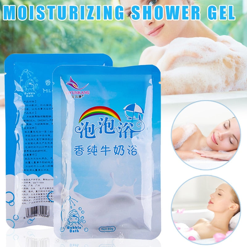 Milk Bubble Bath Liquid 80g Body Wash