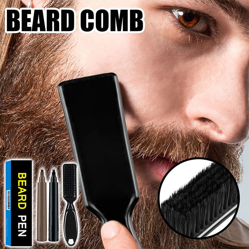 Beard Pen Beard Filler And Brush Beard Enhancer Waterproof