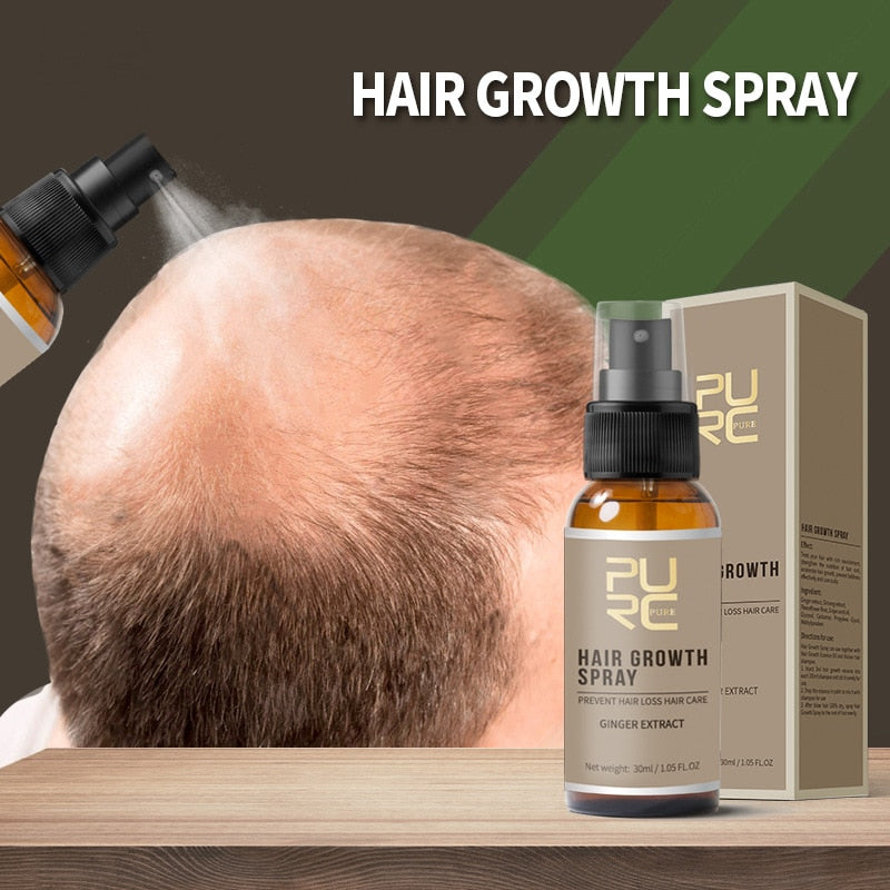 ELECOOL Hair Growth Spray Fast Grow Hair Oil 30ml