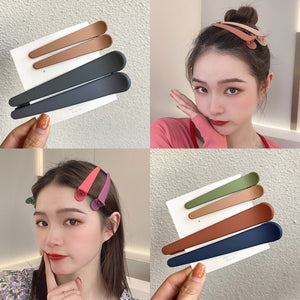 Professional Hairdressing Candy Colors Plastic Hairpins Hair Clips