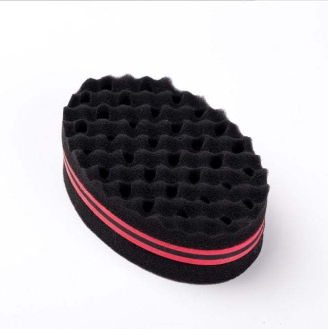 African Hair Care Styling Tools Twist Afro Hair Comb Sponge