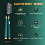 Hair Dryer Brush Blow Styler Ion Hot Air Comb Hair Care