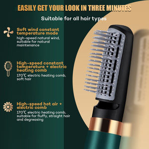 Hair Dryer Brush Blow Styler Ion Hot Air Comb Hair Care