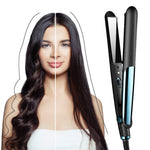 2 IN 1 Hair Straightener Curling Ceramic Crimper