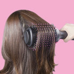 Hot Air Comb Hair Dryer Straightener Brush And  Hair Curler