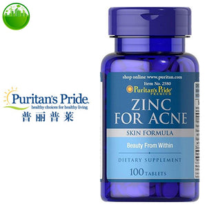 ZINC FOR ACNE SKIN FORMULA DIETARY SUPPLEMENT  Promoting Growth