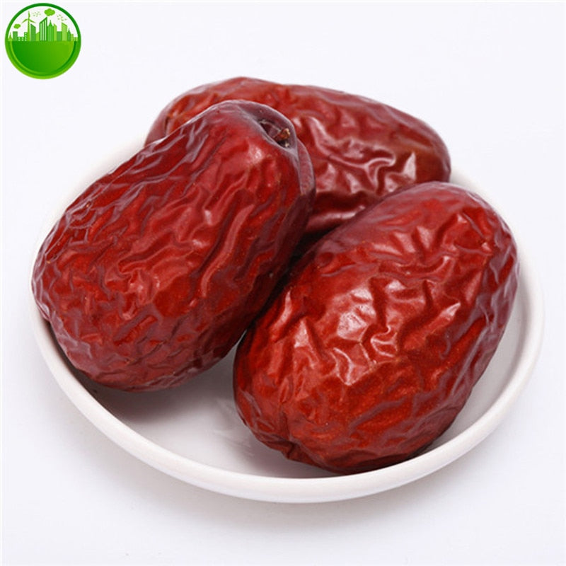 Jujube and Red Jujube Fruit Dried Red Dates Improve Anemia and Beauty