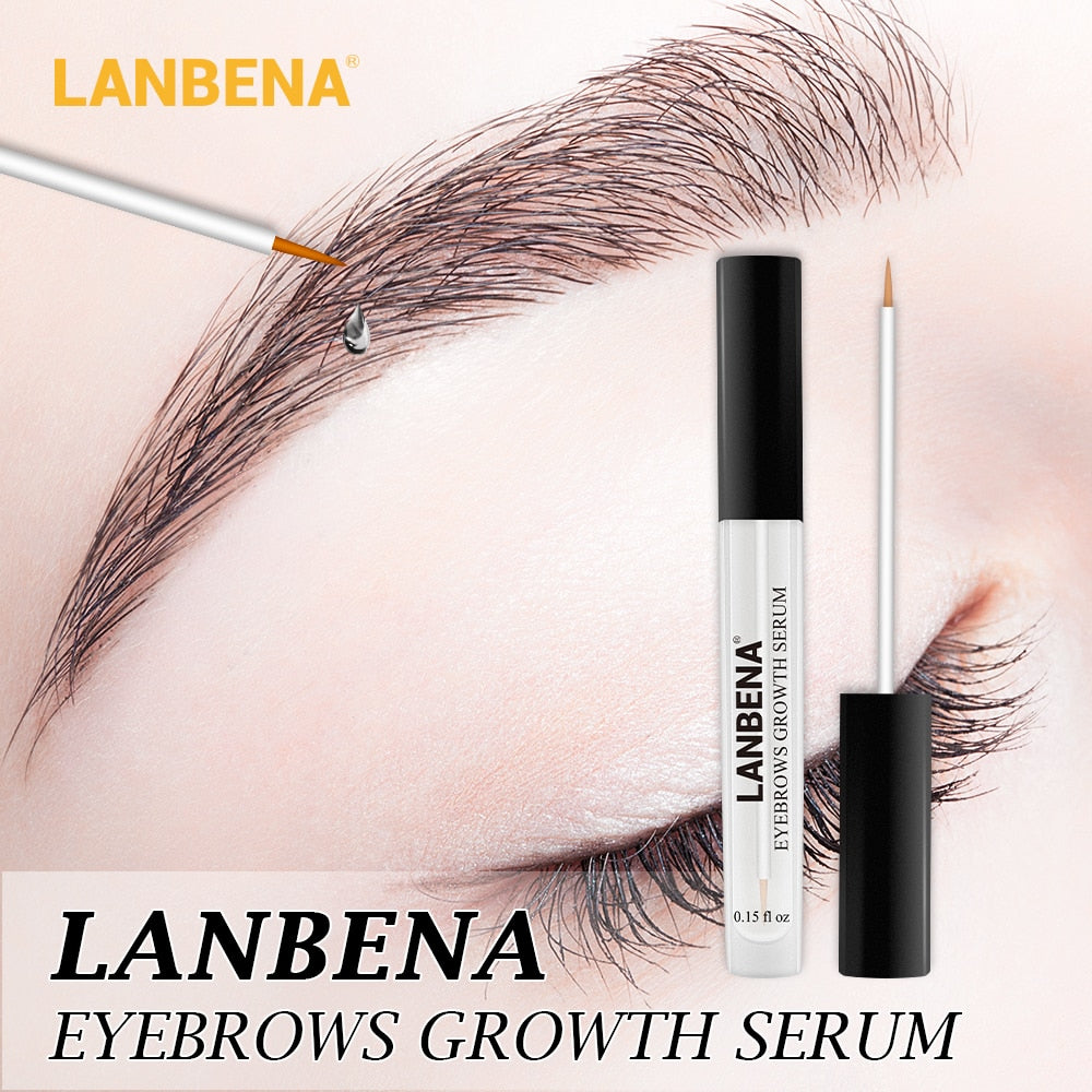 LANBENA Eyebrow Growth Serum  Nourishes Eyebrow Enhancer Eyelash