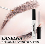 LANBENA Eyebrow Growth Serum  Nourishes Eyebrow Enhancer Eyelash