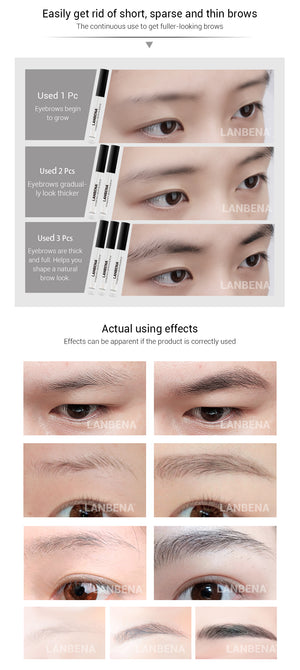 LANBENA Eyebrow Growth Serum  Nourishes Eyebrow Enhancer Eyelash