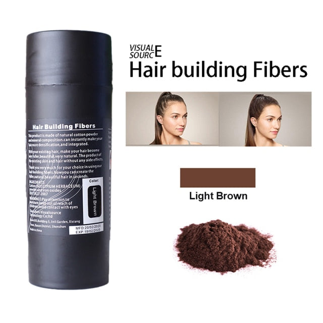 Keratin Powders Hair Building Fibers Thickening Hair Growth