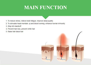 Hair Regrowth Light Comb Micro Current for Hair Loss Alopecia Scalp Massage