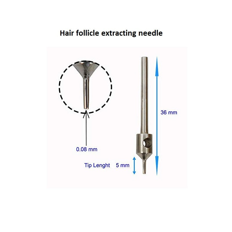 Fue Hair Transplant Hair Follicle Extractor Scarless For Hair Thinning