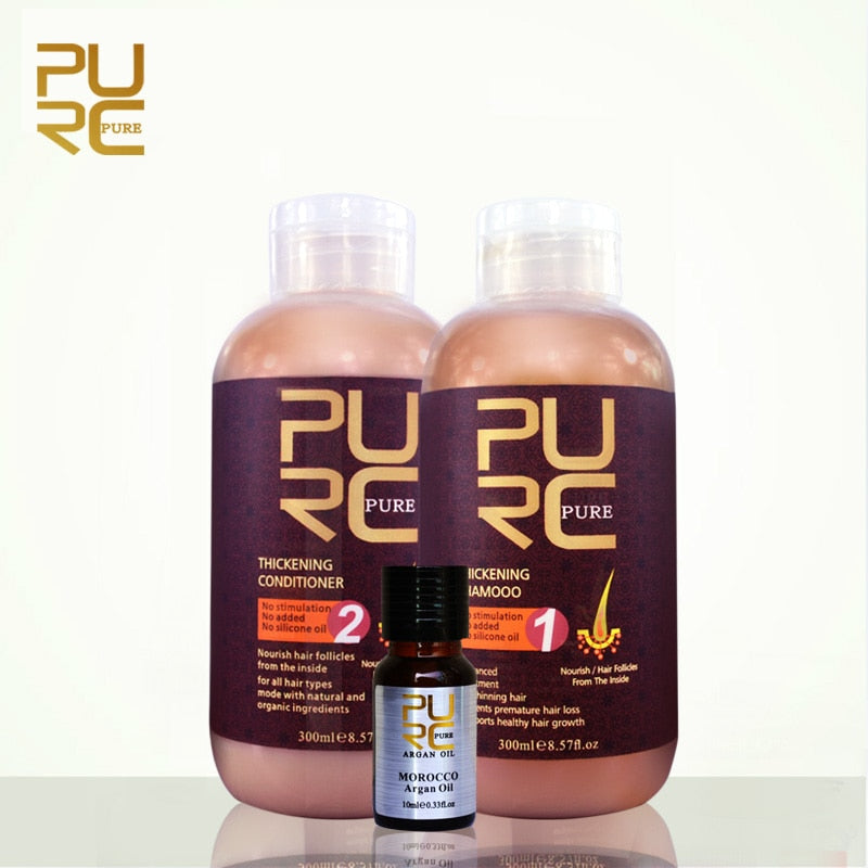 PURC Hair Shampoo and Conditioner for Hair Growth and Hair loss