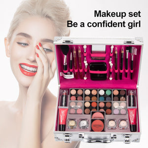 Makeup Set  Eye Shadow Lipstick Lip Gloss Cosmetic Kit