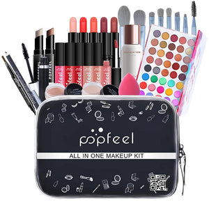 All in One Makeup Set Starter Cosmetic Palette Bundle Gift Kit