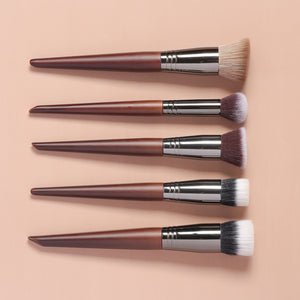 Makeup Brush Set Natural  Cosmetic Tools Brushes Kit for Make Up