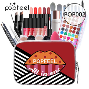 POPFEEL  Makeup Gift Set For Women Full Kit Cosmetic Starter Bundle