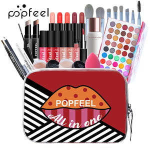 POPFEEL  Makeup Gift Set For Women Full Kit Cosmetic Starter Bundle