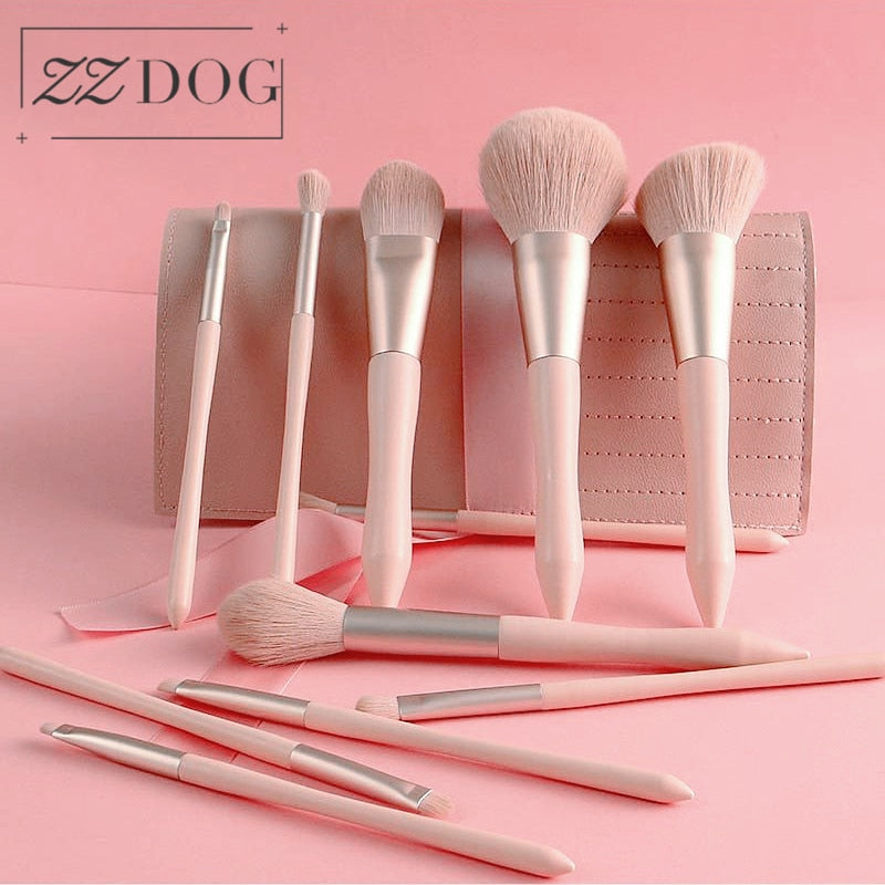 ZZDOG Makeup Brushes Set  Blush Eye Shadow Blending Highlight Cosmetics