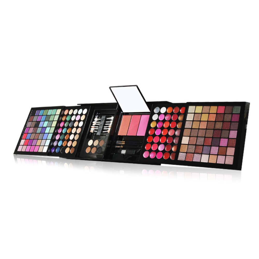 Makeup Set Matte Shimmer Eyeshadow Palettes With Brush Lipstick