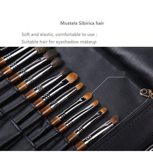 Animal Hair Makeup Brushes Set Complete Kit Cosmetics Eye Concealer